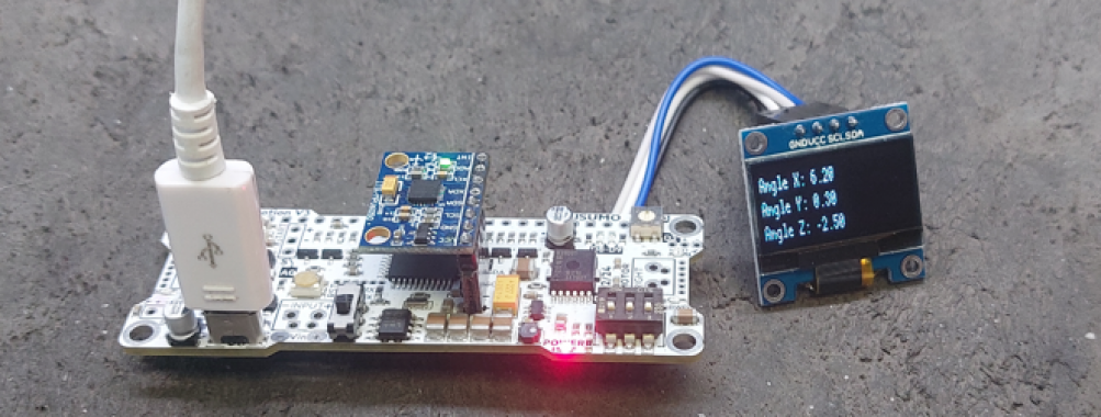 Creating a Motion Sensor with XMotion V3 Board, MPU6050, and SSD1306 OLED Display